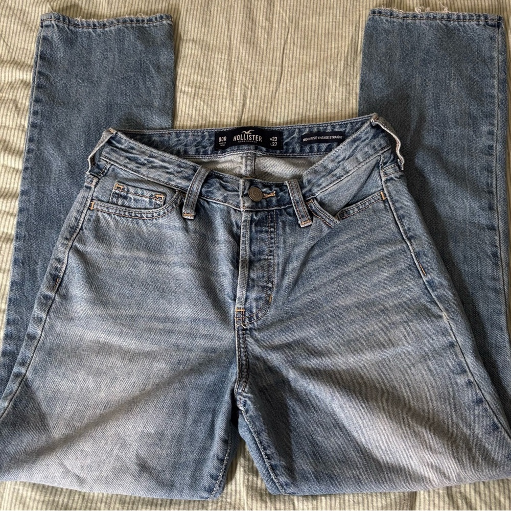 Hollister Light Blue Denim Pants